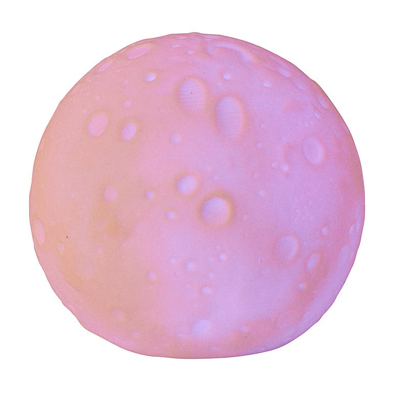 LED lamp maan - met kleurovergang - ø8x7.5 cm 