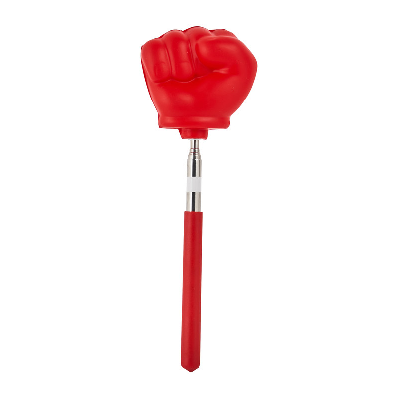 Vuist op stok uitschuifbaar - diverse soorten - 23 cm