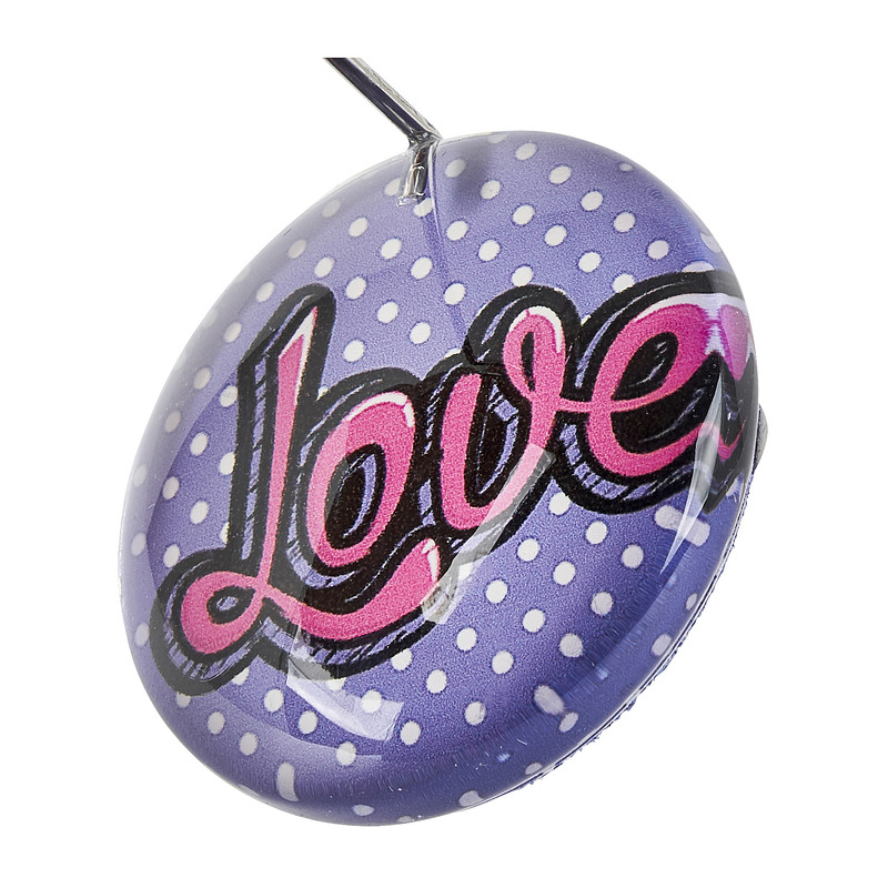 Foto clip met glazen voet - diverse varianten - 8 cm