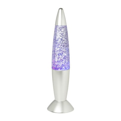 LED glitterlamp - ø9.5x36 cm