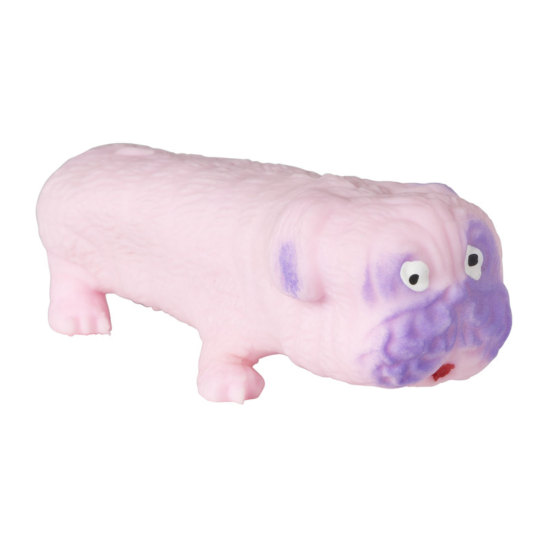 Super stretch speelgoed hond - diverse kleuren 