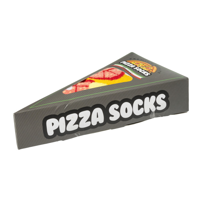 Pizza sokken - diverse varianten - maat 36-41