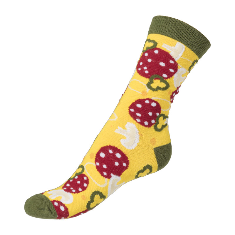 Pizza sokken - diverse varianten - maat 42-47