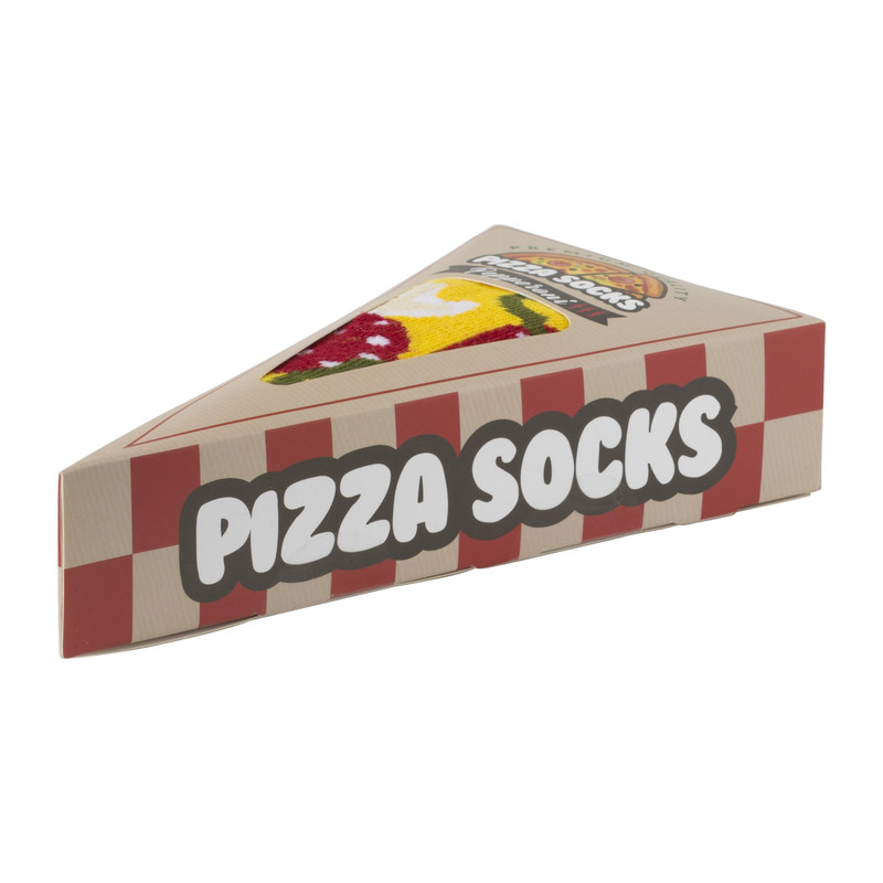 Pizza sokken - diverse varianten - maat 42-47