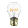 Ledlamp love - 7x7x12 cm