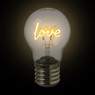 Ledlamp love - 7x7x12 cm