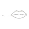 Neon LED lamp lippen - roze - 15x28x2 cm