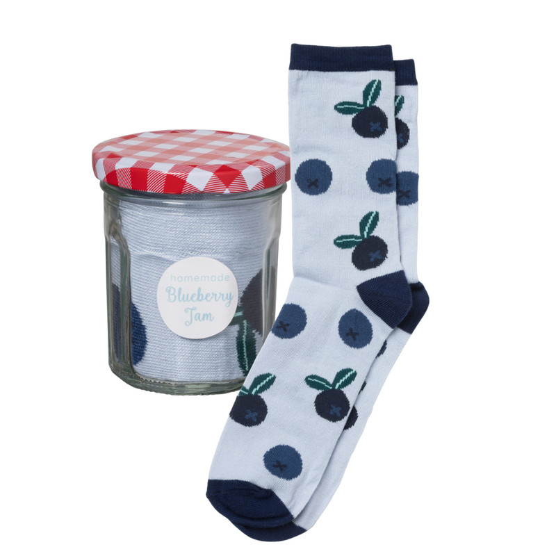 Sokken in jampotje - ø7.5x8 cm