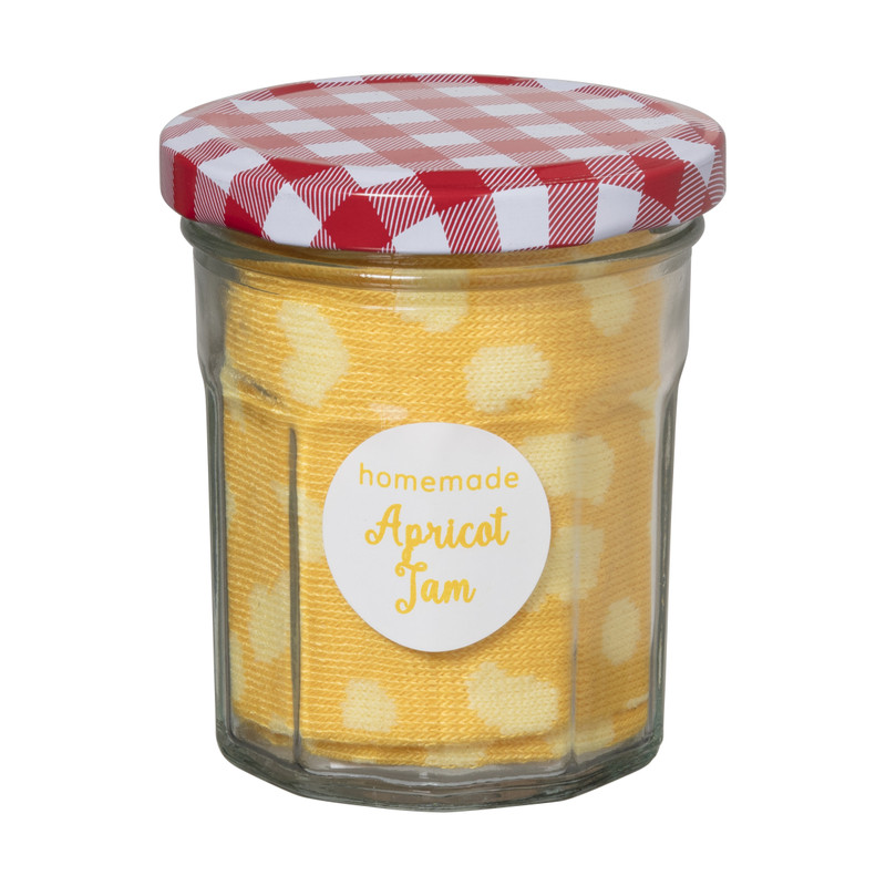 Sokken in jampotje - ø7.5x8 cm