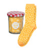 Sokken in jampotje - ø7.5x8 cm