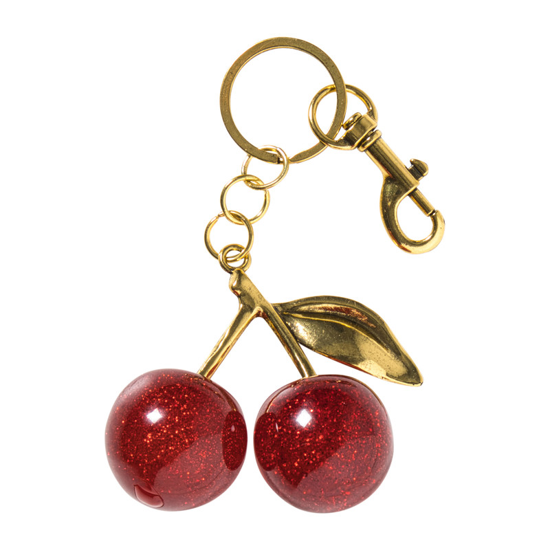 Tashanger kersjes - goud/rood
