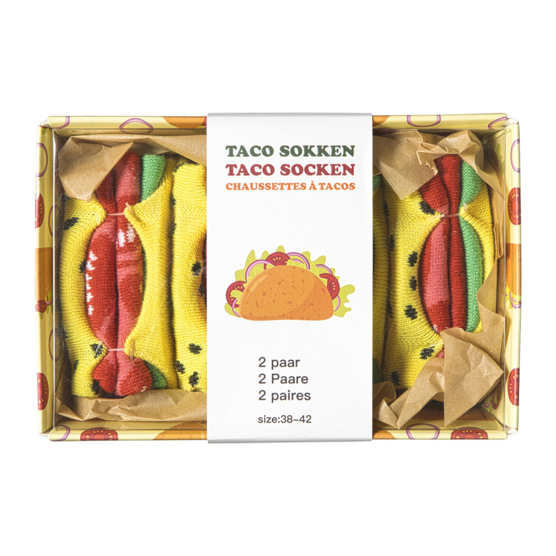Sokken taco - 2 paar - maat 38-42