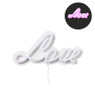Neon LED lamp love - roze - 30x15 cm