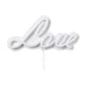Neon LED lamp love - roze - 30x15 cm