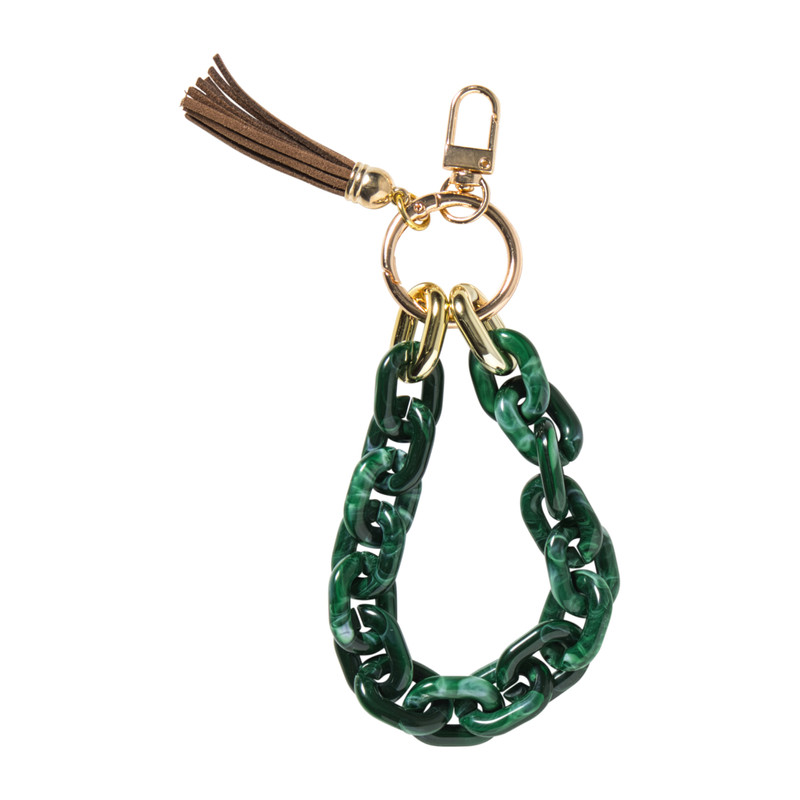 Tashanger ketting - groen - 20 cm
