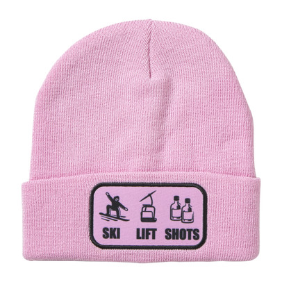 Ski muts - roze