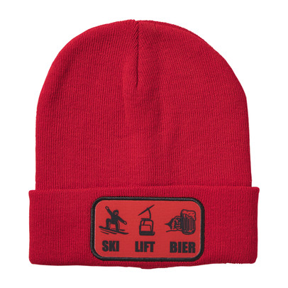 Ski muts - rood