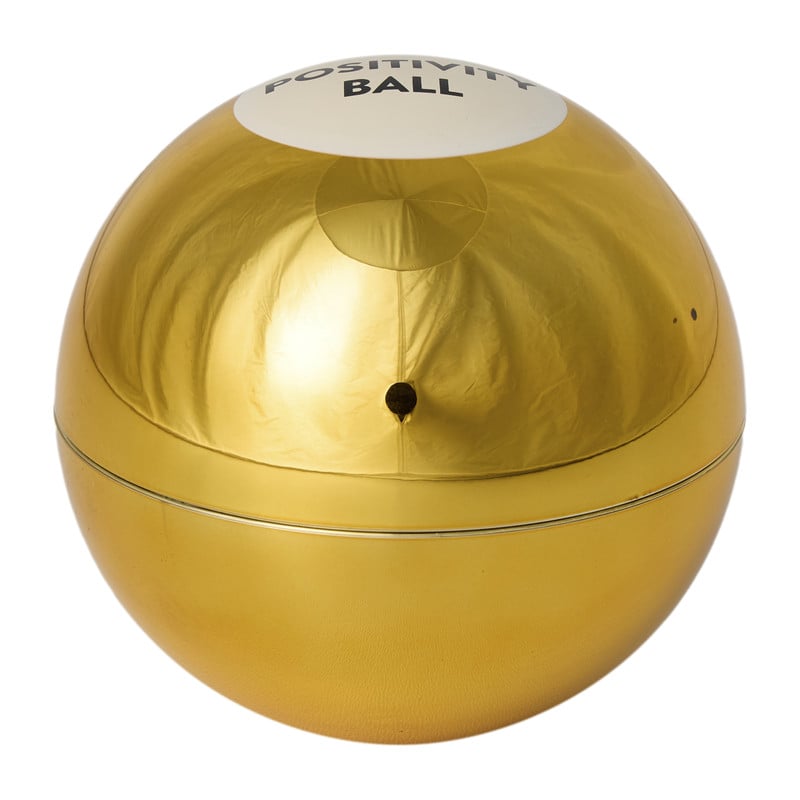 Positiviteitsbal - goudkleurig