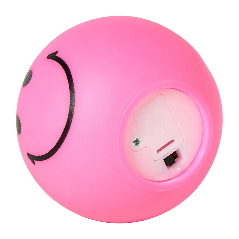 Smiley lamp klein - ø8x7 cm - diverse varianten
