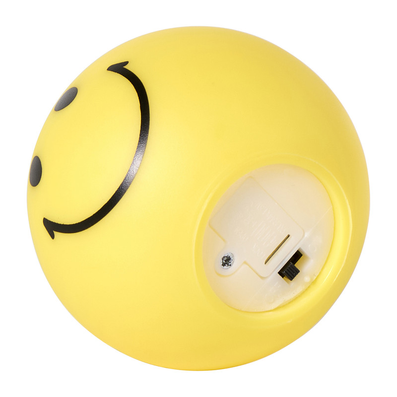 Smiley lamp klein - ø8x7 cm - diverse varianten