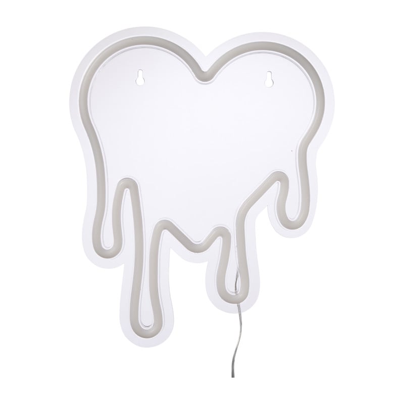 Neonlamp hart - rood - 25x30 cm