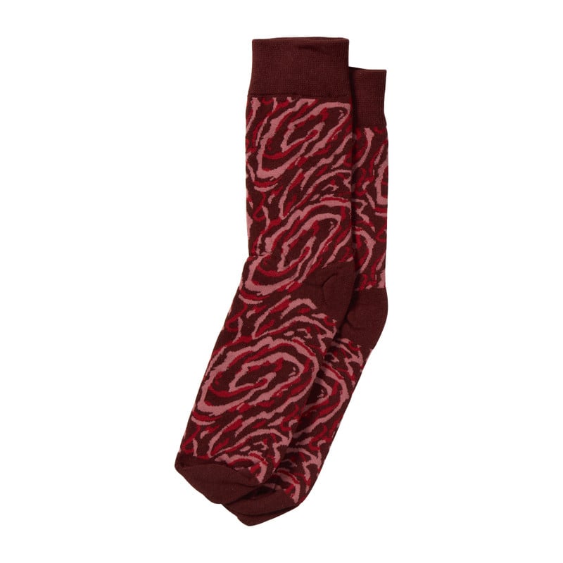 Sokken rode wijn - maat 38-42