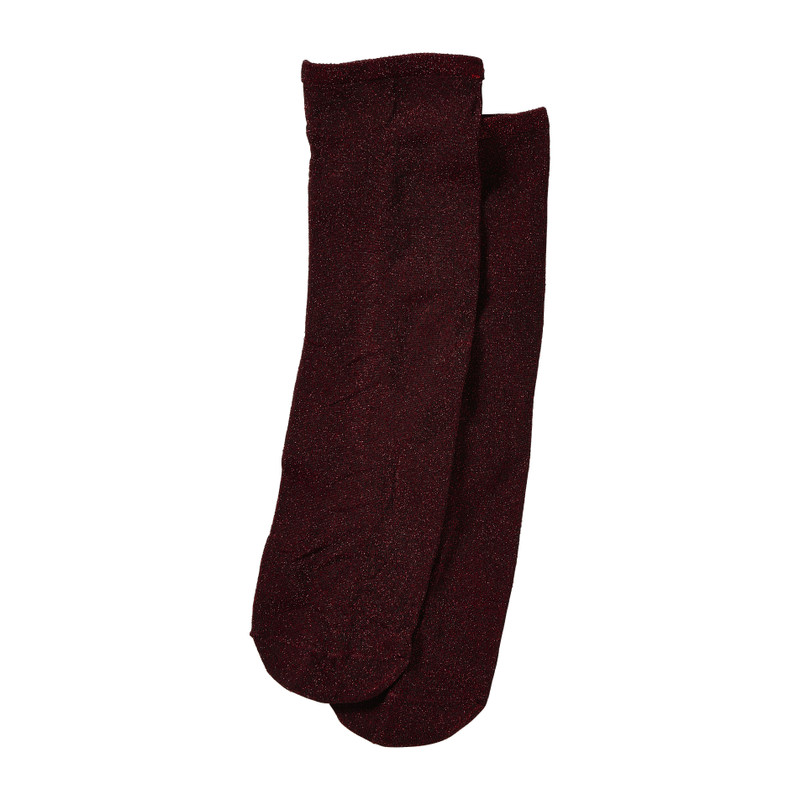 Sokken roosje - rood - maat 38-42