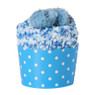 Fluffysokken muffin - blauw - maat 38-42