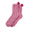 Fluffysokken muffin - roze - maat 38-42