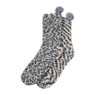 Fluffysokken muffin - geel - maat 38-42