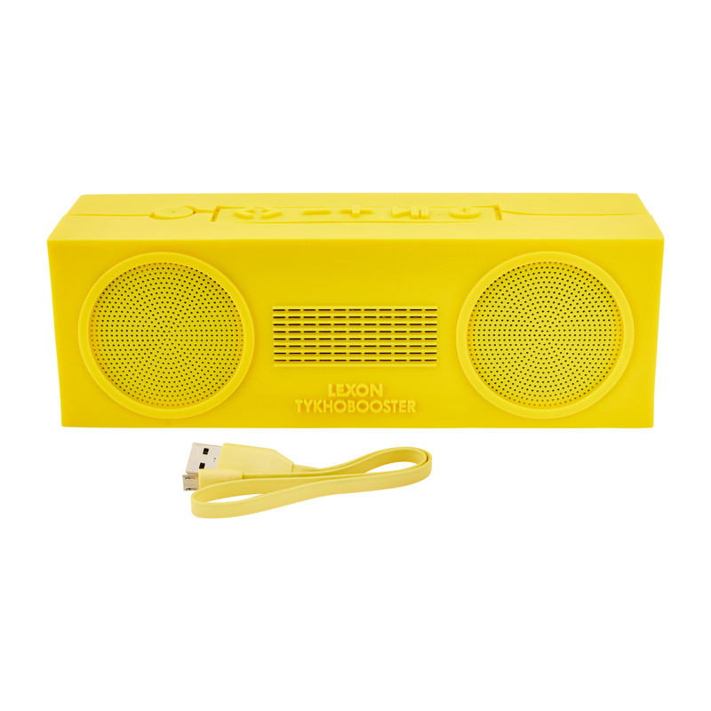 Lexon Tykho speaker booster LA101 - geel