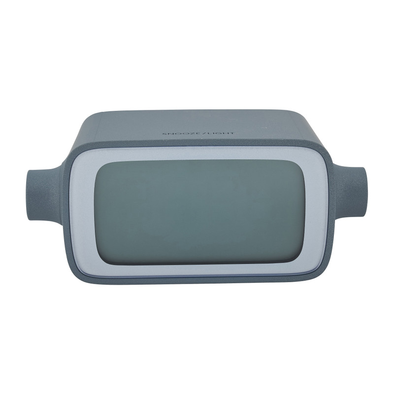 Lexon alarm klok rotation LR135 - lichtgrijs