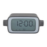Lexon alarm klok rotation LR135 - donkergrijs