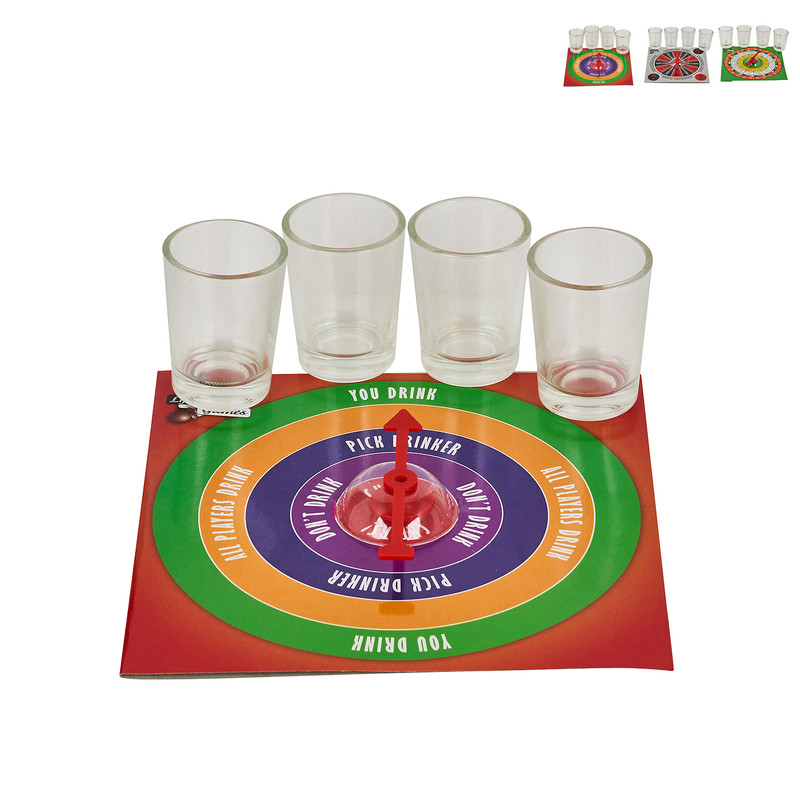 Drankspel - diverse varianten -15x15 cm
