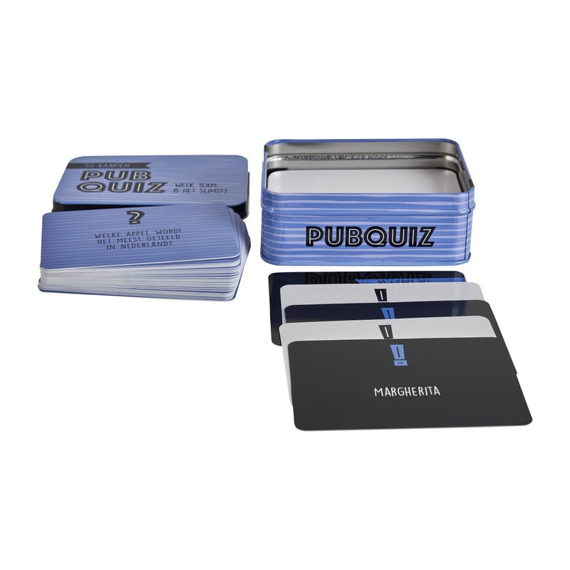 Pubquiz in blik - 50 kaarten