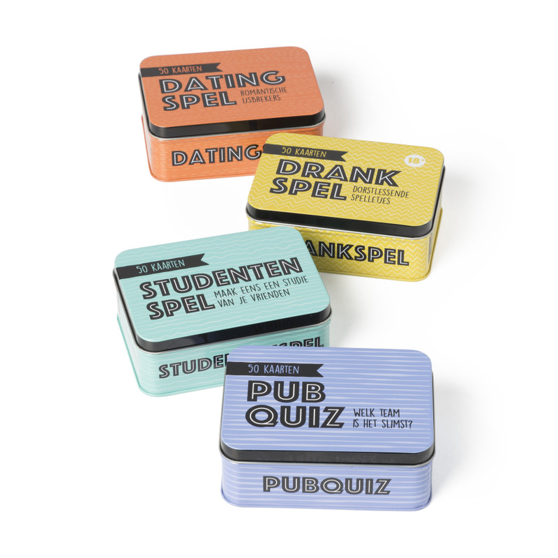 Pubquiz in blik - 50 kaarten