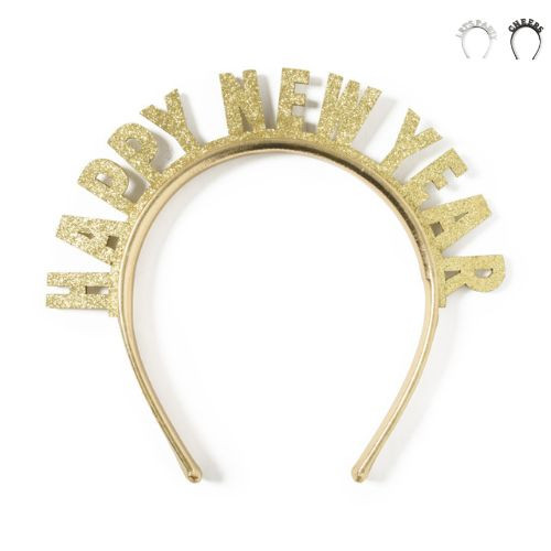 Tiara happy new year - goud