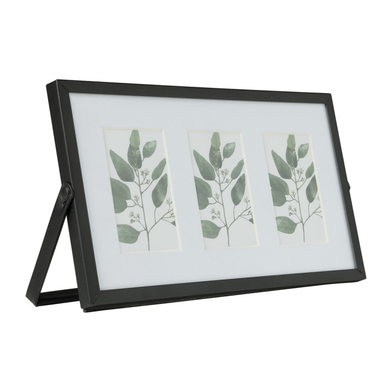 Fotolijst staand - 3 foto's - 21x11,8x1 cm