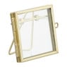 Fotolijst mini - goudkleurig - 6x6 cm