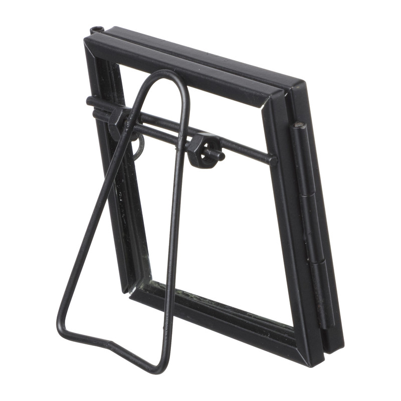 Fotolijst mini - zwart - 6x6 cm