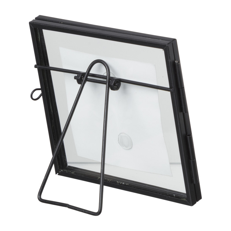 Fotolijst mini - zwart - 10x10 cm