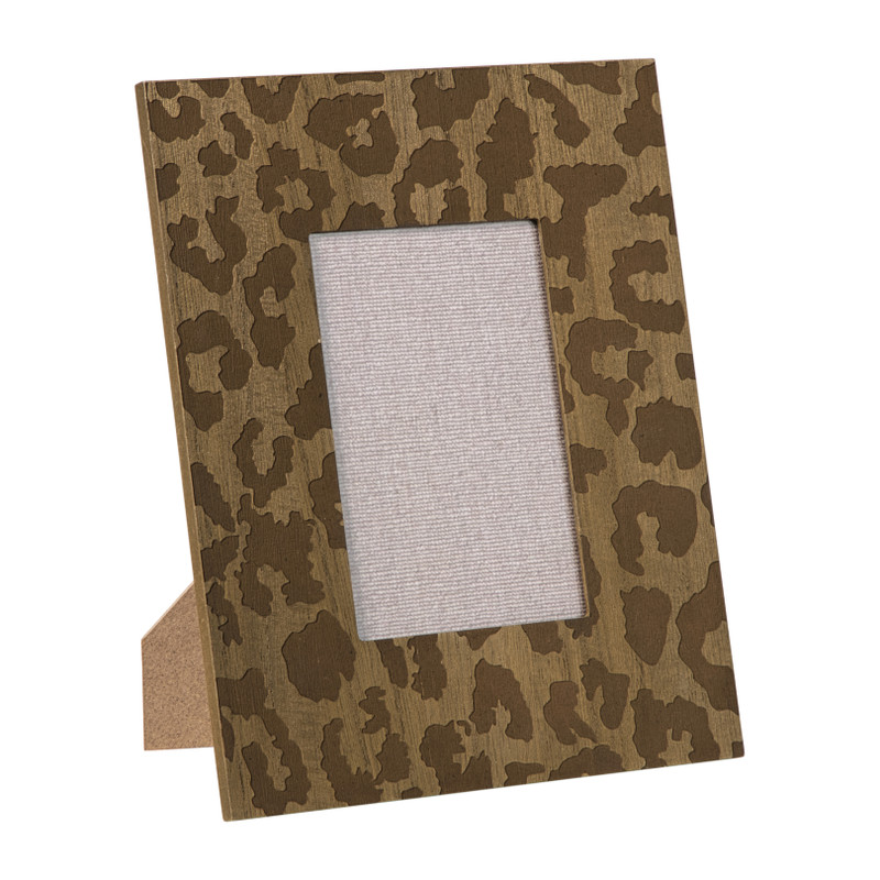 Fotolijst animal - bruin - 10x15 cm