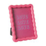 Fotolijst golfjes - roze - 13x18 cm