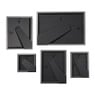 Fotolijstjes - zwart - set van 5