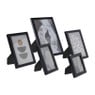Fotolijstjes - zwart - set van 5