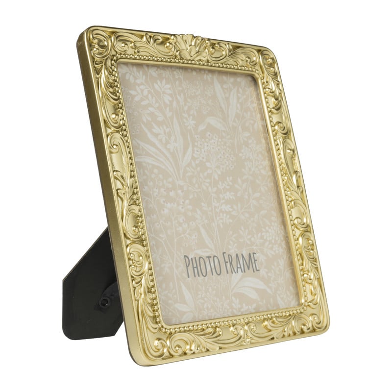 Fotolijst barok - zwart - 15x20 cm