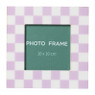 Fotolijst tokio - lila/wit - 10x10 cm