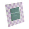 Fotolijst tokio - lila/wit - 10x10 cm