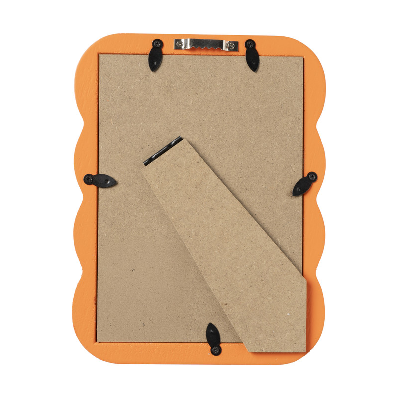 Fotolijst golf - oranje - 13x18 cm