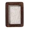 Fotolijst hout klein - bruin - 10x15 cm